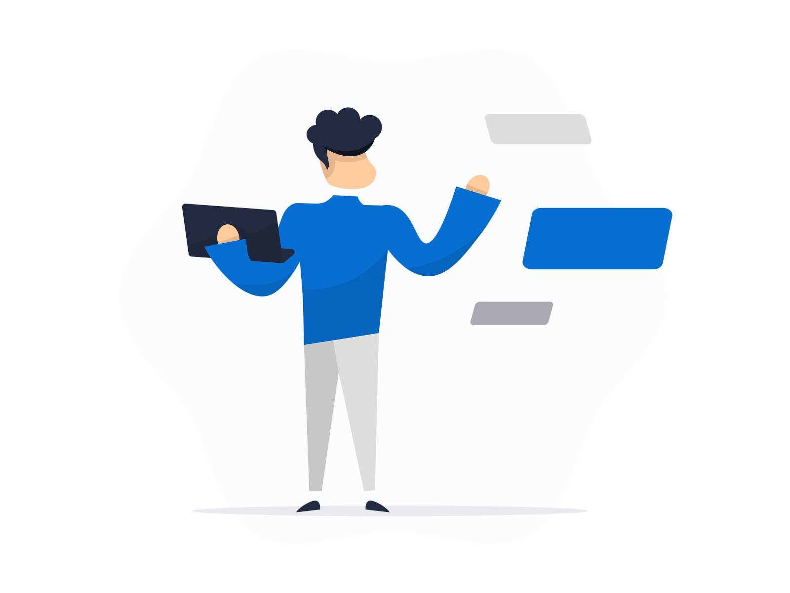 Developer improving app store rating based on user feedback