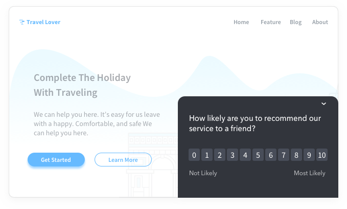 Qualaroo dashboard — in-app nudge surveys with native SDK integration for iOS and Android feedback collection